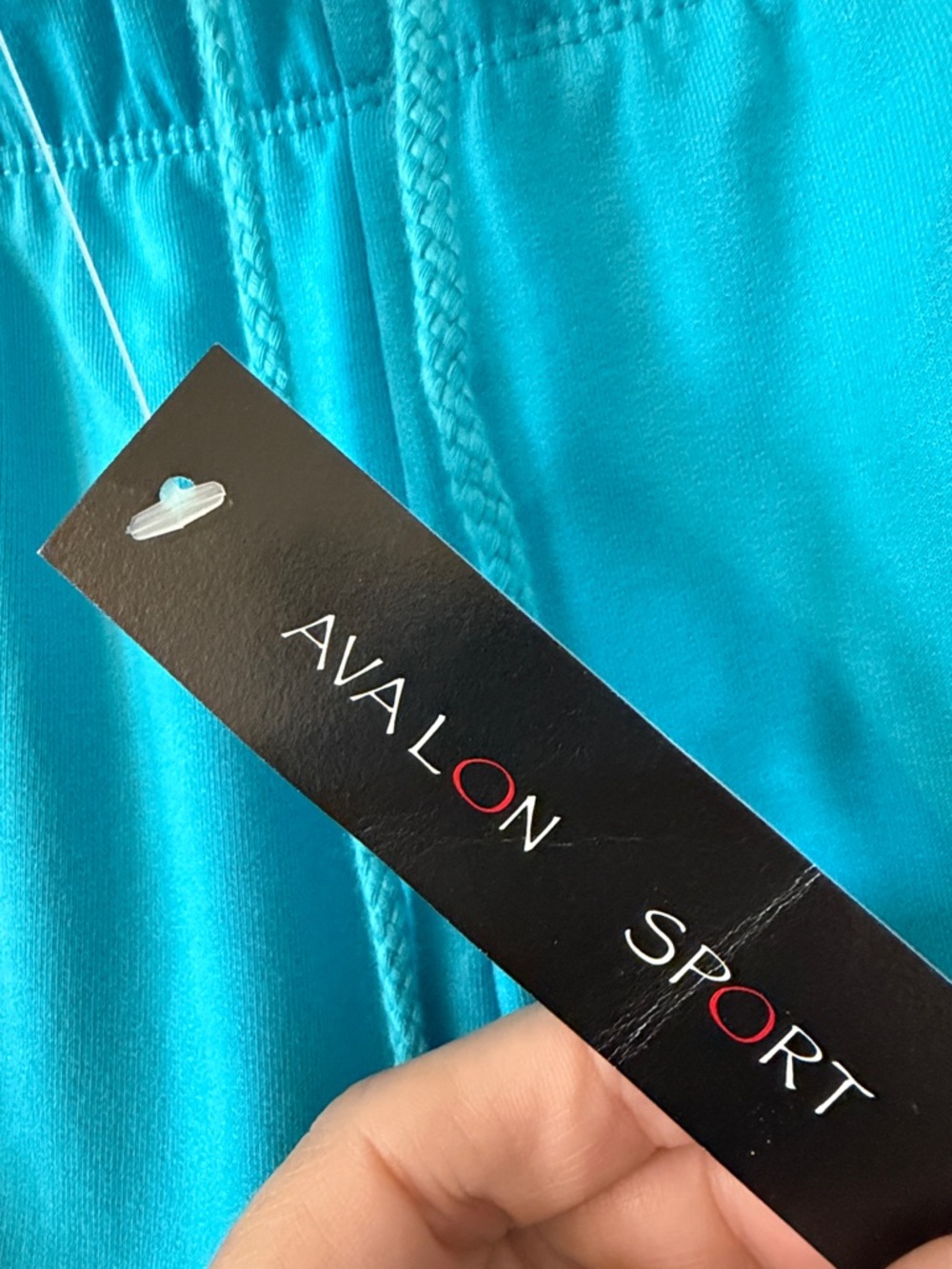 Avalon Sports Women’s High Rise pants size L inseam 30” waist 32” elastic - Picture 3 of 9